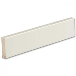 Peitelista Siparila Kiille 12x42x3600 mm puhtaanvalkoinen 10 kpl/pak