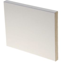 Peitelista Maler Aava 12x120x3660mm MDF valkoinen