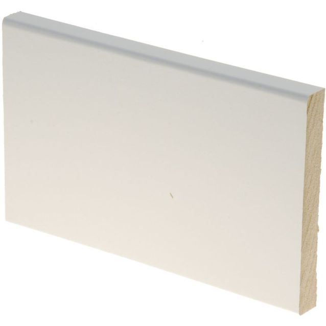 Peitelista Maler Aava, 12x92x2750mm, MDF, valkoinen