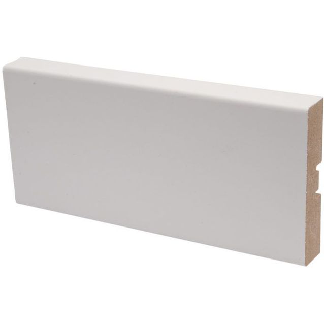 Peitelista Maler Aava, 16x70x2200mm, MDF, valkoinen