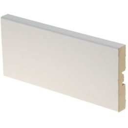 Peitelista Maler Aava sileä 12x70x2200mm MDF valkoinen