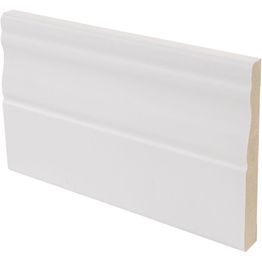 Peitelista Maler Kuru 12x92x3300mm MDF valkoinen