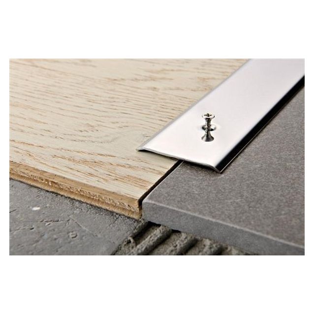 Peitelista Progress Profiles Proplate, 2,7m, 30mm, 3mm, ruuvikiinnitys, kiiltävä rst