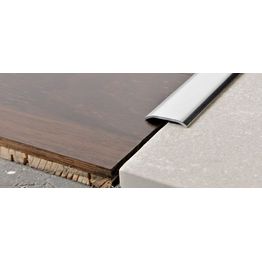 Peitelista Progress Profiles Proplate 2,7m 80mm 3mm liimakiinnitys kiiltävä rst