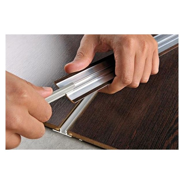 Peitelista Progress Profiles SOL 40P Complet, 2,7m, 2,8mm, 40mm, 7-9mm, anodisoitu hopea