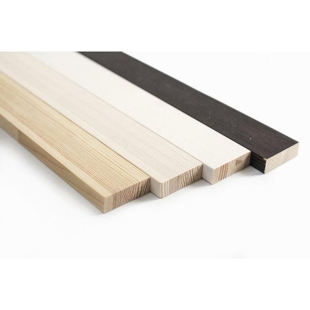 Peitelista Effex Design 14x42x3000 mm Snow