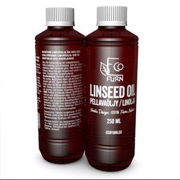 Pellavaöljy EcoFurn 250 ml elintarvikekäyttöön