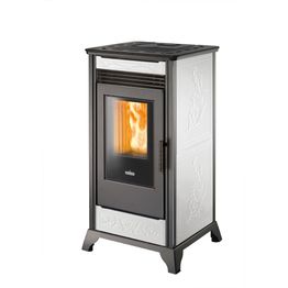 Pellettitakka Ravelli RV80 8 kW valkoinen