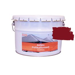 Peltikattomaali GVK 9 l punainen
