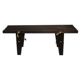Penkki EcoFurn Eko 120 cm mänty musta