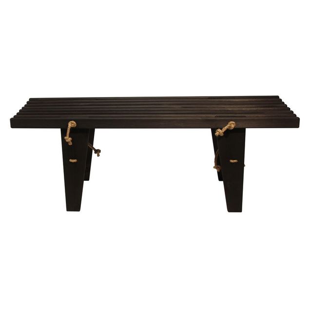 Penkki EcoFurn Eko 120 cm mänty musta
