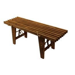 Penkki EcoFurn Eko 120 cm saarni ruskea