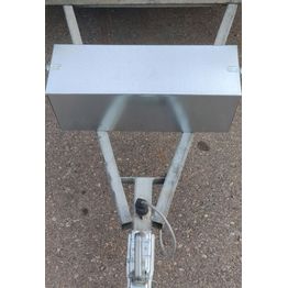 Perävaunun tarvikelaatikko Warma 60x20x20 cm