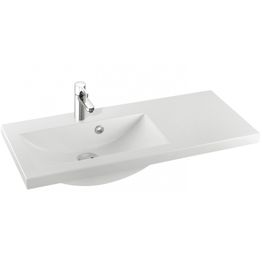 Pesuallas Otsoson Clever 902x390x40 mm vasen valumarmoriallas