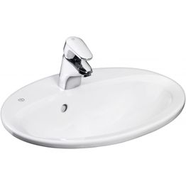 Pesuallas Gustavsberg GBG 7G2853 upotettava 535x440 mm valkoinen