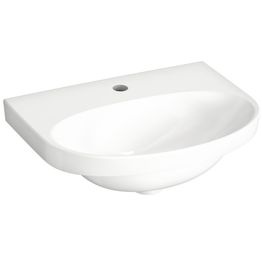 Pesuallas Gustavsberg Nautic, 50 cm, pulttikiinnitys, hananreikä keskellä, vakiopintakäsittely