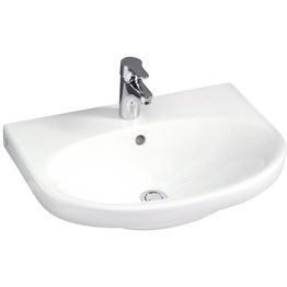 Pesuallas Gustavsberg Nautic, 56 cm, pultti/kannatinkiinnitys, ilman hananreikää, vakiopintakäsittely