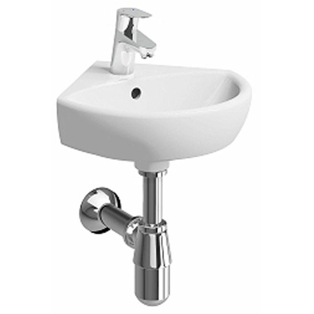 Pesuallas iDO 11493 kulmamalli 590x560 mm valkoinen