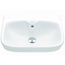 Pesuallas Ido Glow 500 kulmikas ylivuotosuojalla ei hanareikää