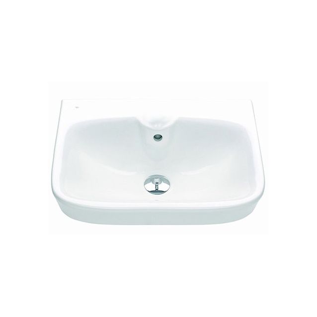 Pesuallas ido Glow 500 kulmikas ylivuotosuojalla ei hanareikää