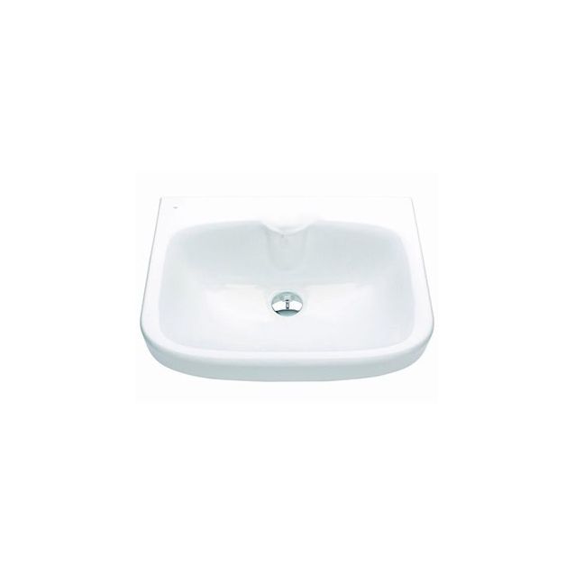 Pesuallas ido Glow 560 kulmikas ei hanareikää ei ylivuotosuojaa