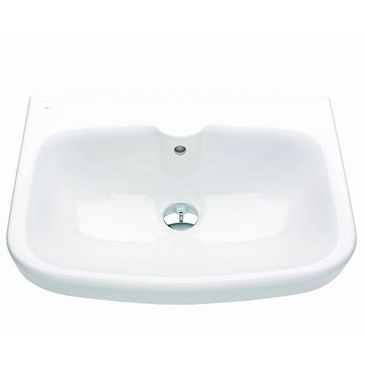 Pesuallas ido Glow 600 kulmikas ylivuotosuojalla ei hanareikää