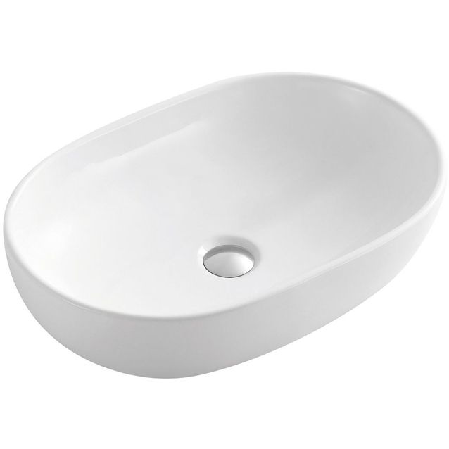 Pesuallas Interia Caleo 600x140x420 mm valkoinen