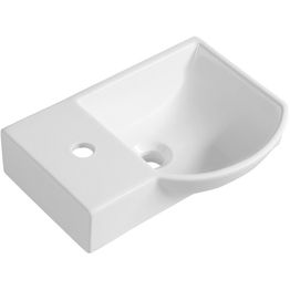 Pesuallas Interia Litos 450x320 mm vasen valkoinen