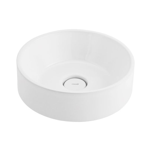 Pesuallas Interia MN146ESP 45 cm, pöytätasolle, valkoinen, 450 X 450 X 130 mm