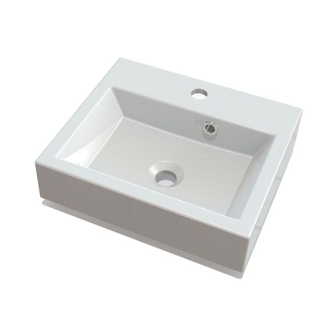 Pesuallas Interia Orinoko, komposiittikivi, 420 X 360 X 100 mm