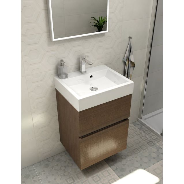 Pesuallas Interia Orinoko, komposiittikivi, 500 X 400 X 100 mm