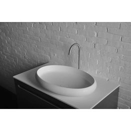 Pesuallas Interia Thin WN213 komposiittikivi 600 X 400 X 112 mm matta valkoinen