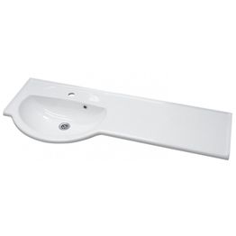 Pesuallas Otsoson Marilyn 1200 1204x330x460 mm vasen valkoinen