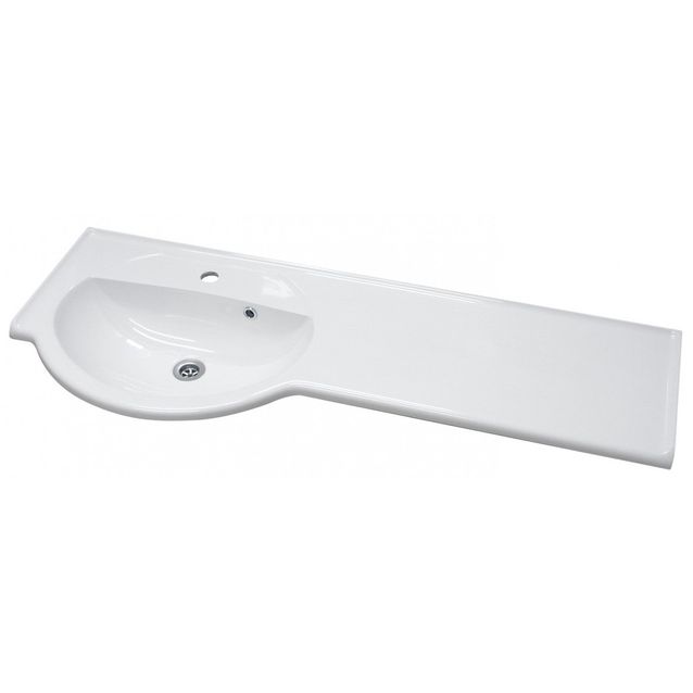 Pesuallas Otsoson Marilyn 1200 1204x330x460 mm vasen valkoinen