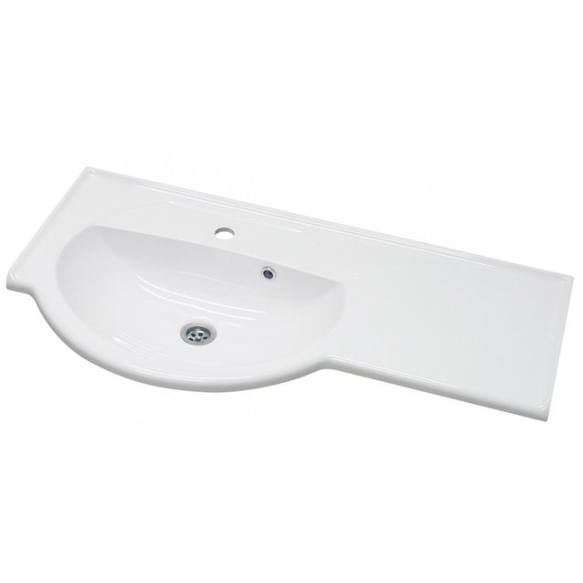 Pesuallas Otsoson Marilyn 900 902x330x460 mm vasen valkoinen