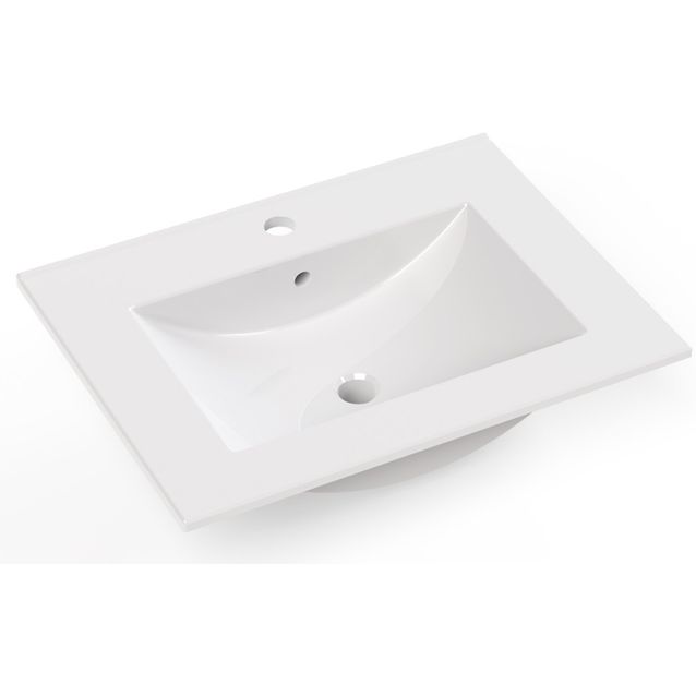 Pesuallas Polaria Noval 500, 51x46cm, valkoinen