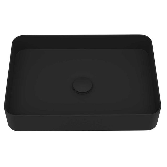 Pesuallas by Scandtap Rare S Coal 500x350x90 mm