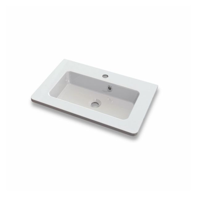 Pesuallas Grip Annabelle 50 500x400mm valumarmoriallas valkoinen