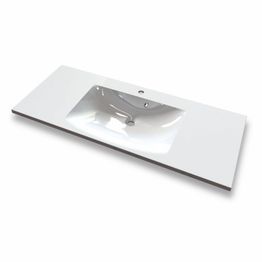 Pesuallas Grip Jojo 120 1200x505mm valumarmori valkoinen