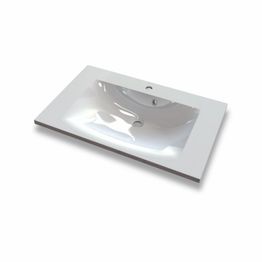 Pesuallas Grip Jojo 80 800x505mm valumarmori valkoinen