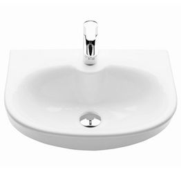 Pesuallas Ido Glow 500 ei ylivuotosuojaa hanareikä keskellä