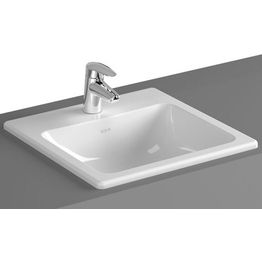 Pesuallas Vitra S20 hananreiällä upotettava 45 cm