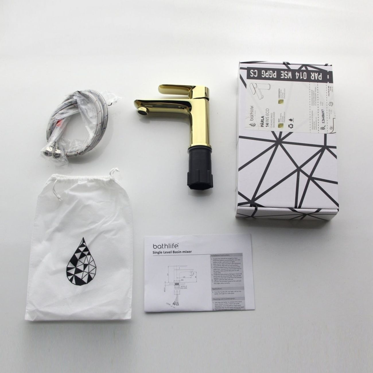 Pesuallashana Bathlife Pärla, messinki lisäkuva 3