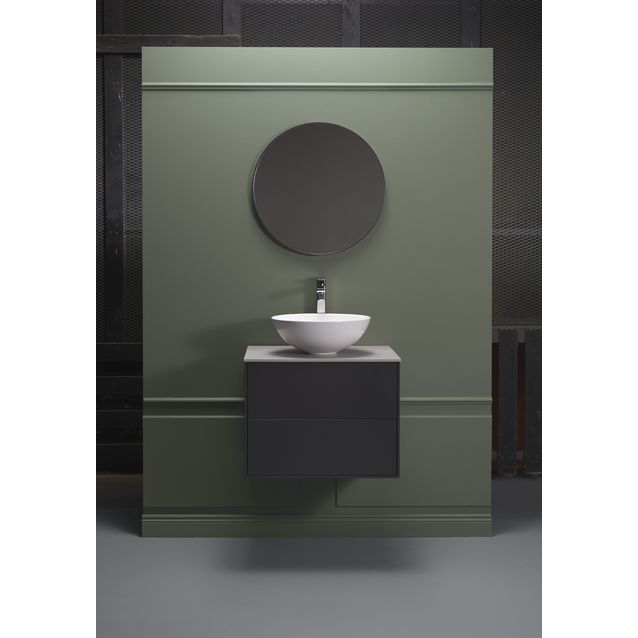 Pesuallaskaappi Hafa Edge 600x456x450 mm antrasiitin harmaa