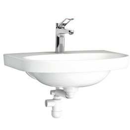 Pesuallaspaketti Gustavsberg Nautic All in One, 60 cm, pesuallashanalla, valkoinen