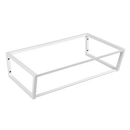 Pesualtaan seinäteline Interia Ska 750 mm mattavalkoinen