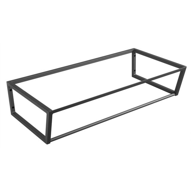 Pesualtaan seinäteline Interia Ska 900 mm mattamusta