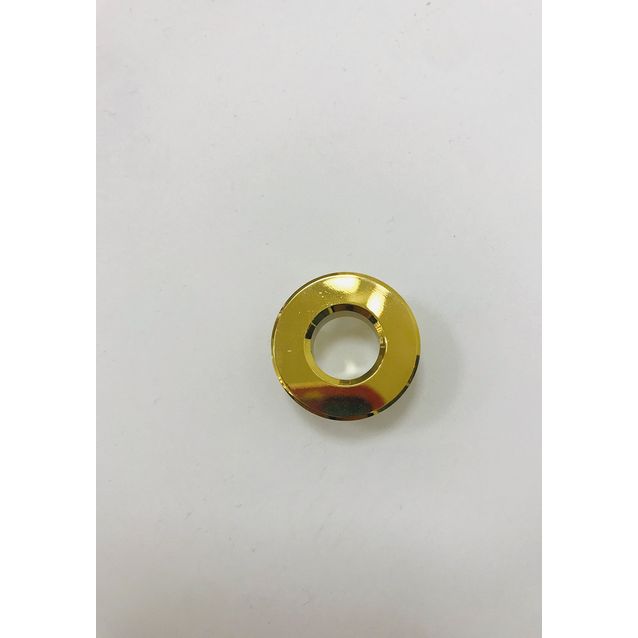 Pesualtaan ylivuotosuojan koristerengas Hafa, metalli, messinki