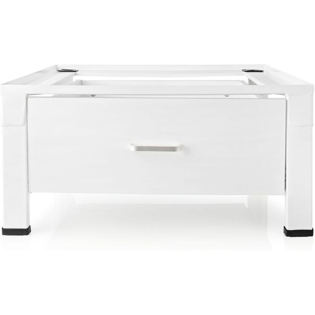 Pesukoneen/kuivausrummun jalusta laatikolla Nedis WAST130WT, 30cm