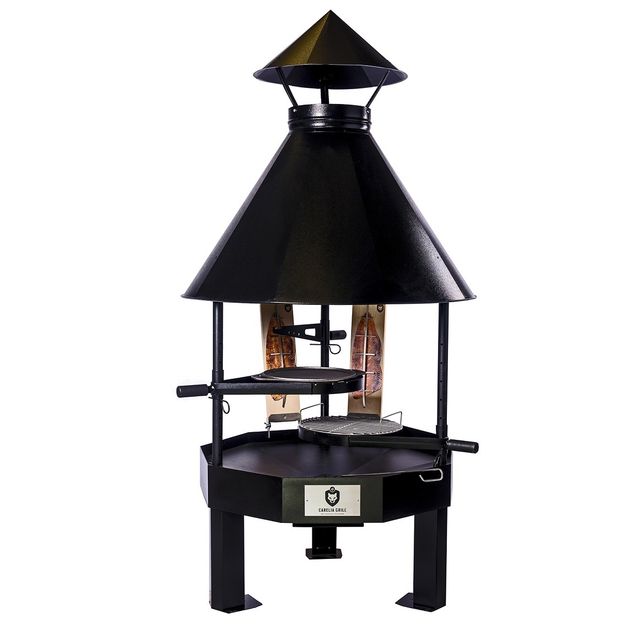 Pihagrilli Carelia Grill® 9K-100 matala musta